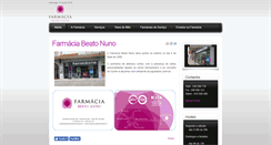 Desktop Screenshot of farmaciabeatonuno.pt